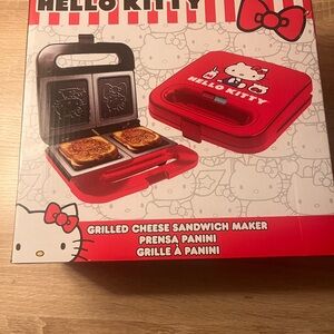 Sanrio Hello Kitty Red Grilled Cheese Sandwich Maker